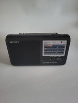 Sony ICF-36 Portable AM/FM/TV/Weather Band Radio Tested Works - $21.11