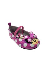Disney Minnie Mouse Baby Girl Ballet Flat, Size 3 Color Pink - £12.44 GBP