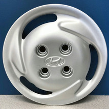 ONE 1995-1996 Hyundai Accent # 55531 13&quot; Hubcap / Wheel Cover OEM # 5296022122 - £23.52 GBP