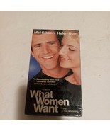 What Women Want (VHS) Mel Gibson, Helen Hunt, New Factory Sealed - £7.49 GBP