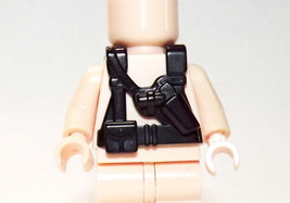 Building Block Shoulder Holster black Minifigure Custom Toys - £0.78 GBP