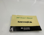 2007 Hyundai Santa FE Owners Manual OEM N04B12004 - £21.08 GBP