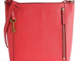 Fossil Tara Crossbody Cherry Red Pink Leather Handbag ZB7851618 NWT $180... - $83.15