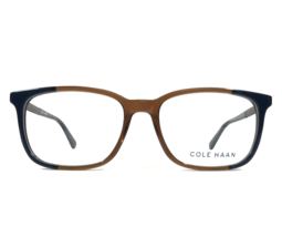 Cole Haan Eyeglasses Frames CH4044 232 BROWN CRYSTAL Blue Square 54-17-140 - $89.17