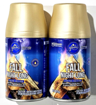 2 Pack Glade Automatic Spray Refill Fall Night Long Fall Air Smoldering Woods - £23.97 GBP