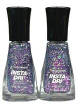 2X Sally Hansen INSTA-DRI NAIL COLOR POLISH - Color #366/423 Grape Shift... - €7,72 EUR