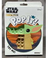 Star Wars The Mandalorian Pop It! Grogu Baby Yoda NEW Sensory Fidget Game - £7.46 GBP