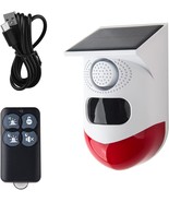 Yasorn Smart Solar Strobe Light, Wifi Solar Alarm Light Motion Detector,... - $43.95