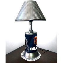 Chicago Bears desk lamp with chrome finish shade - £34.60 GBP