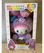 My Melody X Share Bear Hello Kitty X Care Bears BRAND NEW IN BOX Sanrio 10&quot; - $24.18