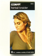 CONAIR FISHTAIL BRAIDER - 2 PCS. (55914) - $7.99