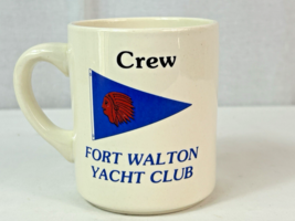 Vintage 1981 Fort Walton Yacht Club Flying Scot Midwinter Warmups Beer M... - $19.75
