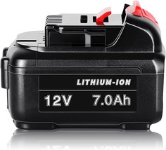 Jialitt 12V 7.0Ah DCB120 Lithium Battery Replacement for Dewalt 12V Max DCB120 - £28.32 GBP