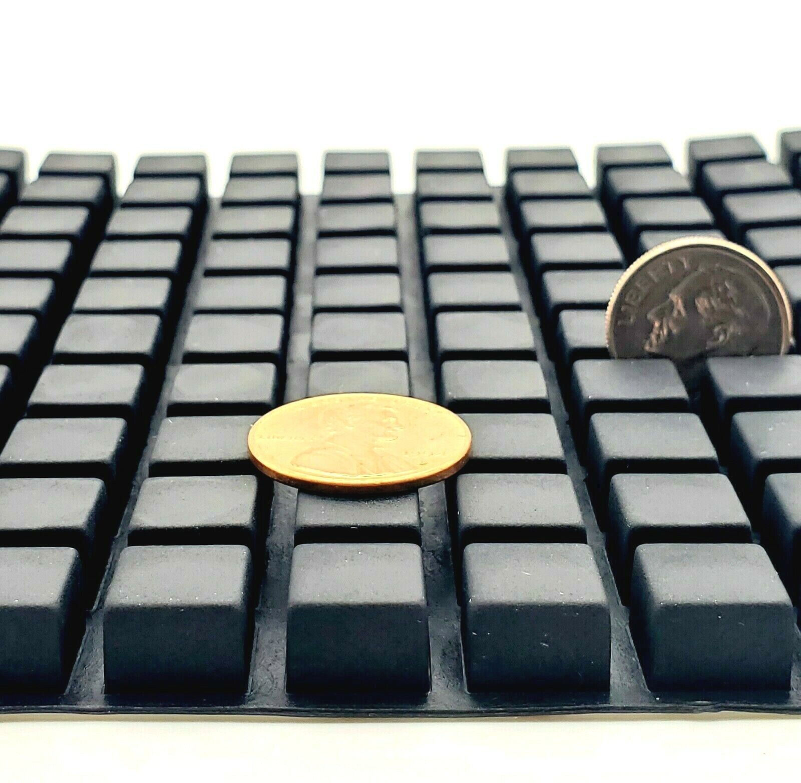 1/4&quot; Tall x 3/8&quot; Square Stick on Rubber Feet for electronics Adhesive Ba... - $14.80+