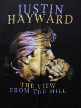 Justin Hayward The View From The Hill 1996 Large Concert Tour Shirt Moody Blues - £58.38 GBP