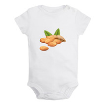Baby Almond Pattern Romper Newborn Bodysuit Infant Jumpsuits Kids Babies Outfits - £8.33 GBP