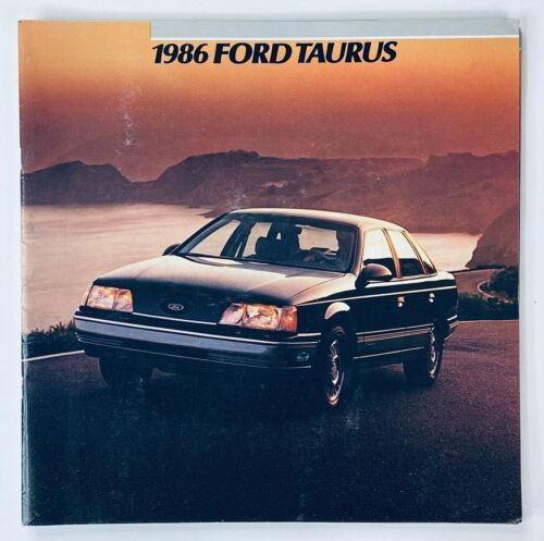 Primary image for 1986 Ford Taurus Dealer Showroom Sales Brochure Guide Catalog