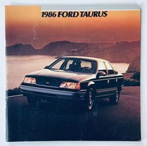 1986 Ford Taurus Dealer Showroom Sales Brochure Guide Catalog - £7.43 GBP