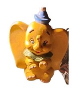 Vtg Dumbo Coin Bank DisneyYellow Chalkware Ceramic Horizontal Slot Prop ... - $8,041.18 MXN