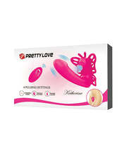 Pretty Love Katherine Wearable Butterfly Vibrator - Fuchsia - $61.20