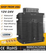 DC 12V to 24V 50A 48V 20A Boost converter step up regulator boat golf cl... - $203.53 CAD+