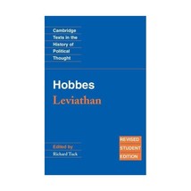 Hobbes: Leviathan: Revised student edition Hobbes, Thomas/ Tuck, Richard (Editor - £18.53 GBP