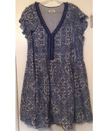 Vineyard Vines Women Blue Casual Dress XXL - £38.15 GBP