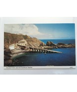 POSTCARD - LIZARD POINT AND OLD LIFEBOAT STATION, CORNWALL - £2.15 GBP