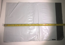 500 12x15.5 White Poly Mailers Bag Self Seal Shipping 12&quot;x15.5&quot; 2MIL-SHIPS N 24H - £22.48 GBP