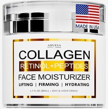 Collagen Rejuvenating Face Moisturizer - Anti-Aging, Anti-Wrinkle - £12.50 GBP