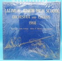 Vintage Latimer Junior High School Pittsburgh Orchestra &amp; Chorus LP Vinyl Record - £15.60 GBP