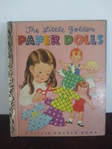 Vintage The Little Golden Paper Dolls 1951 A Little Golden Book - £44.30 GBP