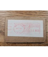 US Mail Post Meter Stamp Mineola New York 1979 Cutout USPS - $3.99
