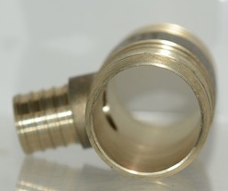 Zurn QQT885GX 2 X 1-1/2 By 1 Inch Barbed Brass Reducing Tee Lead Free image 2