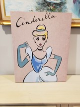 Disney Artissimo Cinderella Art Print on Canvas 16&quot; x 20&quot; - £31.15 GBP