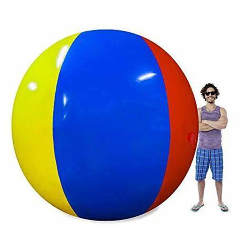 High Quality Giant 200cm Inflatable Beach Ball Sea Swimming Pool Water Toy - £115.51 GBP+