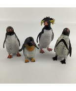 Penguin Lot K &amp; M 2006 Toy Rock Hopper Gentoo Black Footed 5&quot; PVC Figure... - $39.55