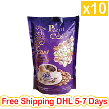 10X Peem Coffee Herbs 22 in 1 Instant Mix Collagen Weight Loss &amp; Management - £148.59 GBP