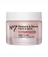 No7 Restore &amp; Renew Multi Action Face &amp; Neck Night Cream 1.6 fl oz - $360.31 MXN