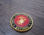 USMC Retired Proudly Served America Challenge Coin #391M  - £7.11 GBP