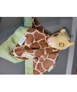 Disney Baby Lion King Simba Green Brown Giraffe Spots Security Blanket L... - £15.00 GBP