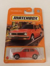 Matchbox 2022 #021 Red 1976 Honda CVCC Civic MBX Metro Series Mint On Card - £11.79 GBP