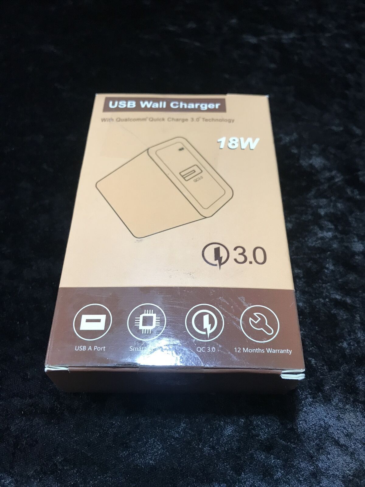 Quick Charge 3.0 USB Wall Plug 18W Fast Charger Qualcomm Certified - $4.94