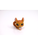 Littlest Pet Shop LPS Chinchilla Brown Figure Blue Magnet - $150.34 MXN