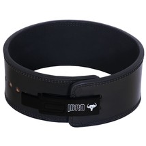 Powerlifting Lever Gym Belt  Power 10Mm Extreme Heavy Duty Genuine Cowhide Leath - £79.74 GBP