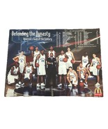 1999-2000 Kentucky Wildcats Basketball UK Poster Schedule T Smith T. Prince - $27.44 CAD