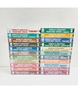Lot Of 22 World&#39;s Greatest Train Ride Videos 20 Sealed 2 Not Sealed - £66.02 GBP