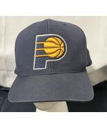 Indiana Pacers Mitchell &amp; Ness Hat Cap Snap Back Navy NBA Basketball Men... - $330.76 MXN