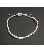 Bracelet, white, Bracelet, Waterproof Anklet, Braided Anklet, Macrame An... - $133.27 MXN