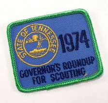 Vintage 1974 Tennessee Governor&#39;s Roundup Blue Boy Scouts of America BSA... - $9.47